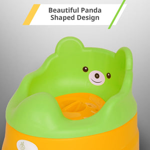 R for Rabbit Tiny Tots Potty Seat - Green Yellow - PSTTGY1