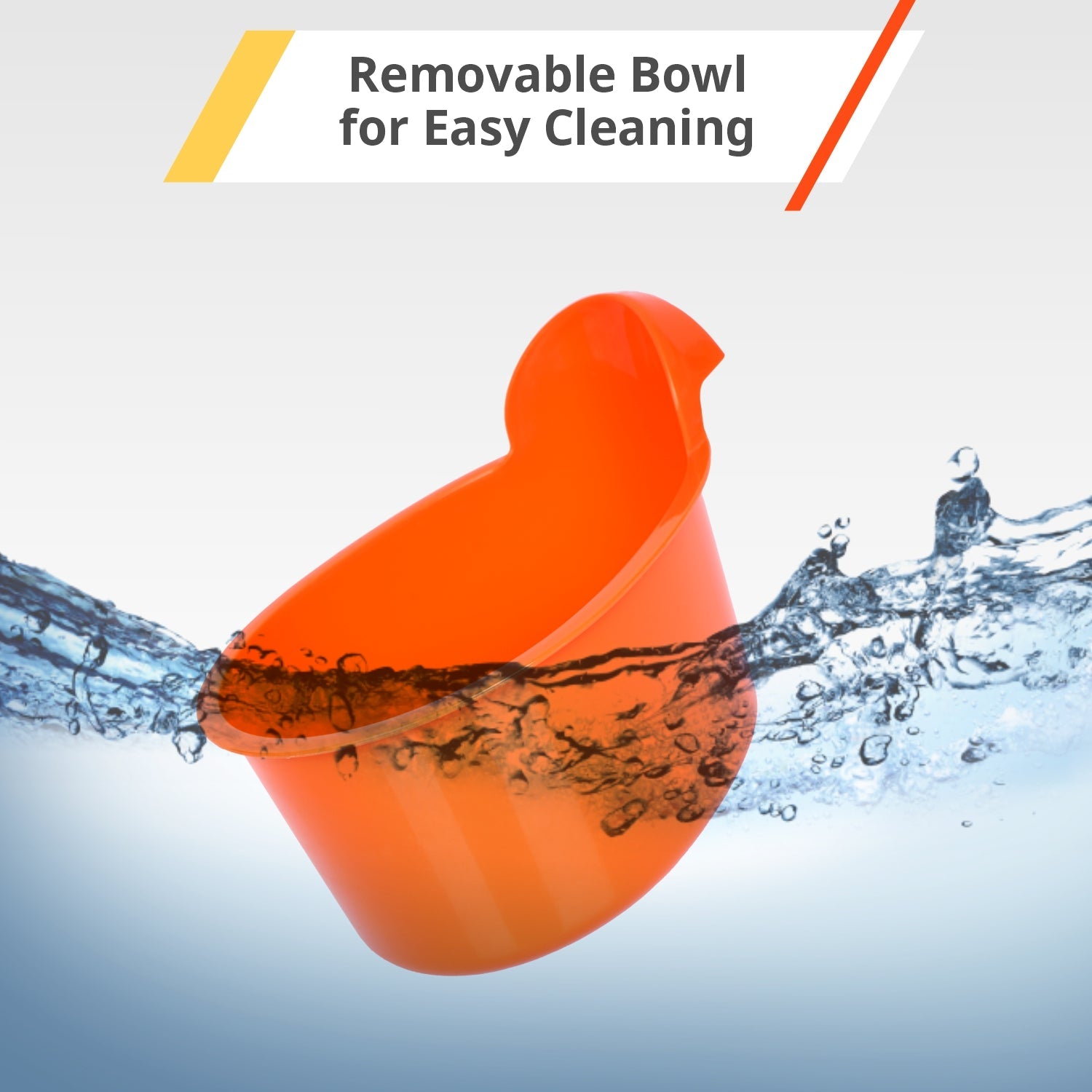 R for Rabbit Tiny Tots Potty Seat - Orange Red - PSTTOR1