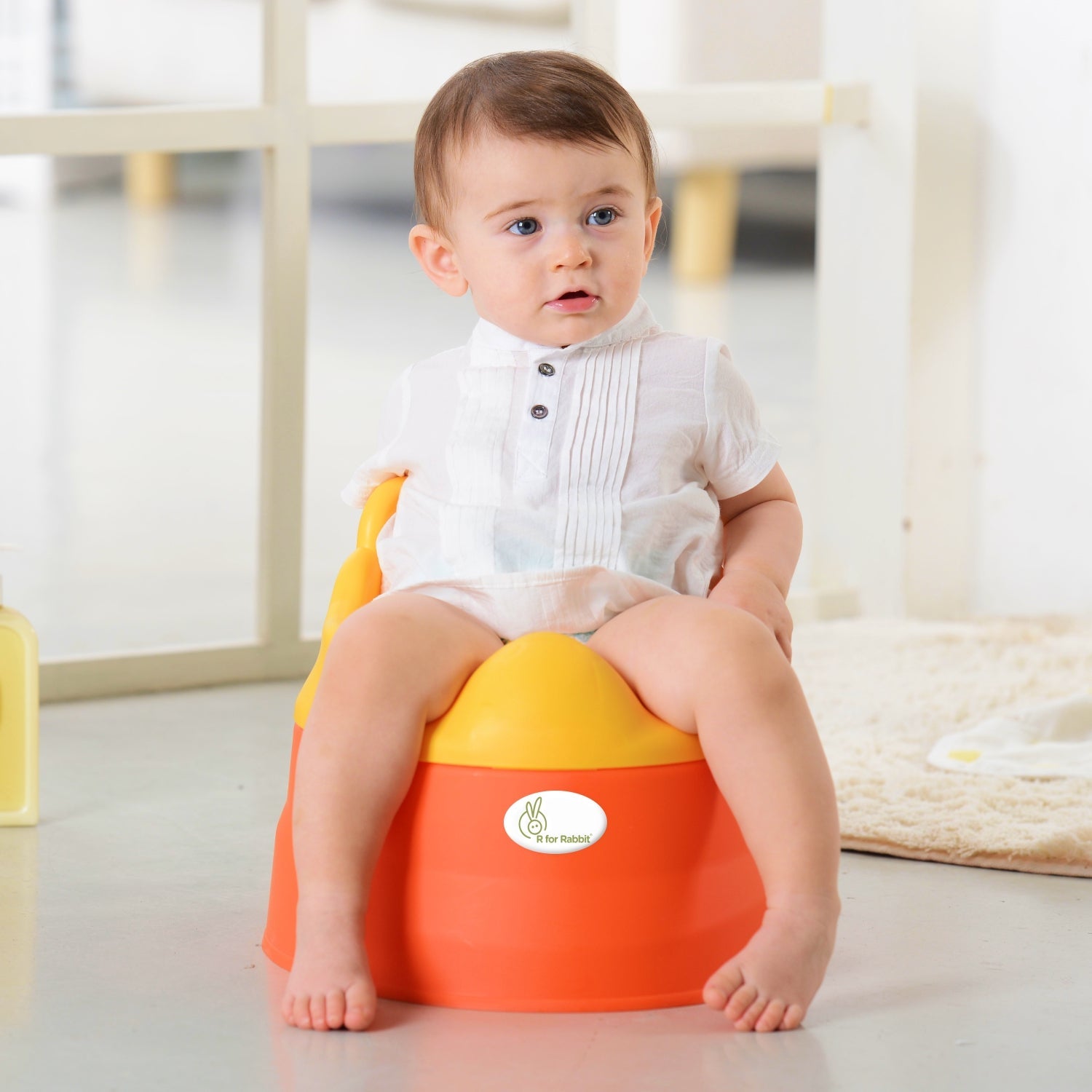 R for Rabbit Tiny Tots Potty Seat - Orange Red - PSTTOR1