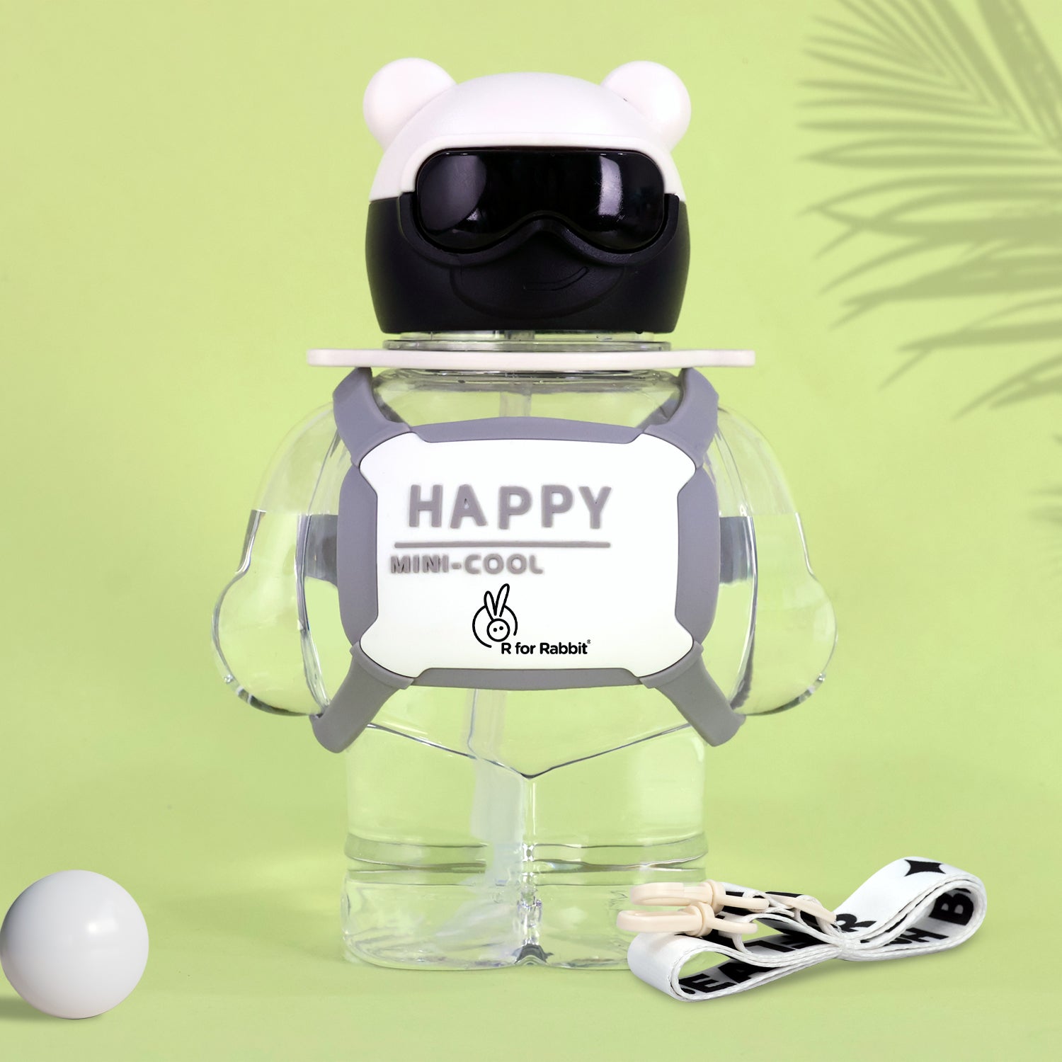 R for Rabbit Tritan Astro Baby Straw Sipper Bottle - WBTASWH05
