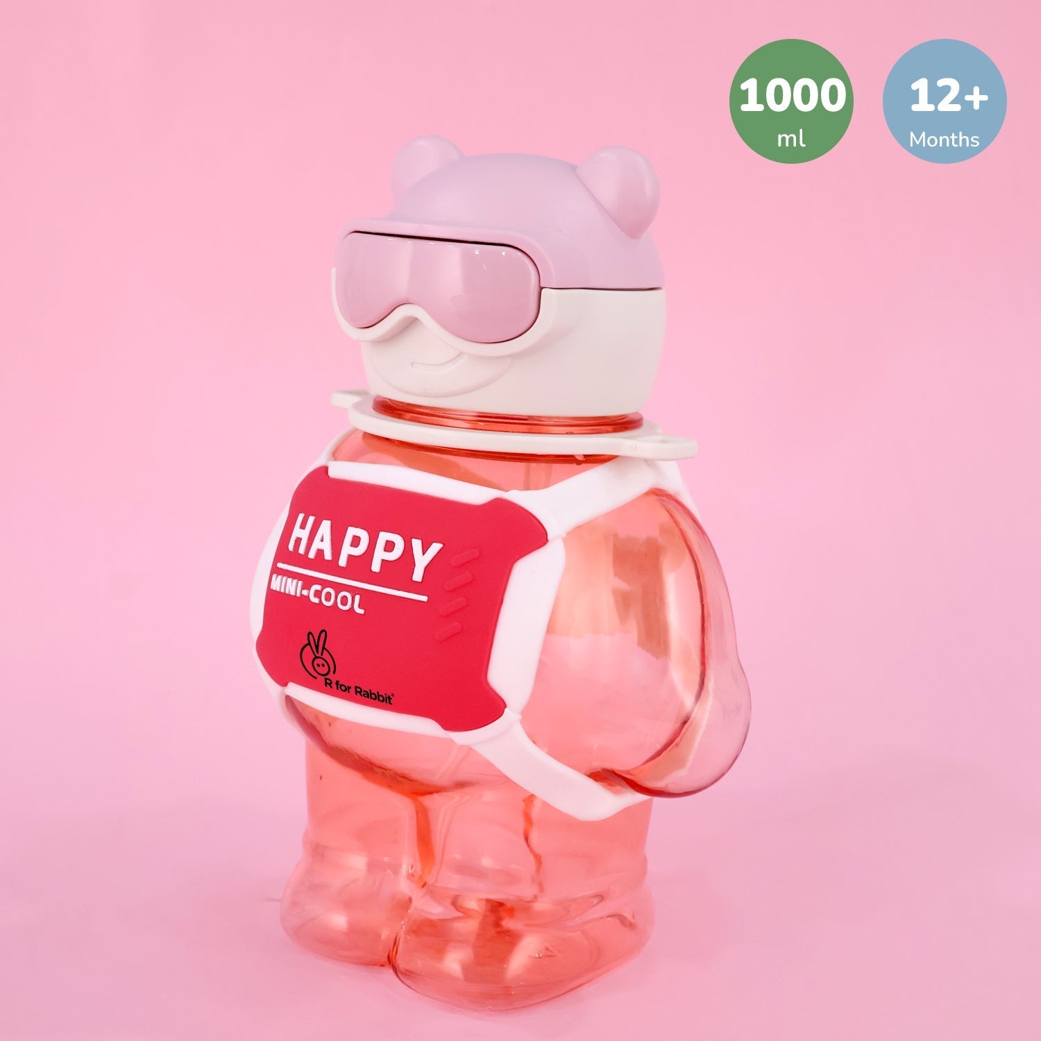 R for Rabbit Tritan Astro Baby Straw Sipper Bottle - WBTASPK05