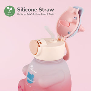 R for Rabbit Tritan Bear Baby Straw Sipper Bottle - WBTBEP03