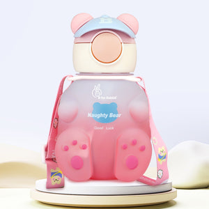 R for Rabbit Tritan Bear Baby Straw Sipper Bottle - WBTBEP03