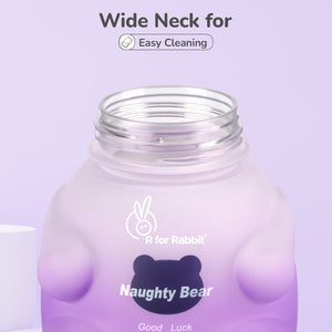 R for Rabbit Tritan Bear Baby Straw Sipper Bottle - WBTBPU04