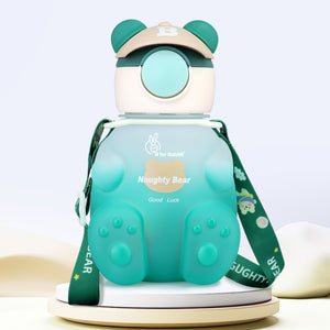 R for Rabbit Tritan Bear Baby Straw Sipper Bottle - WBTBEG03