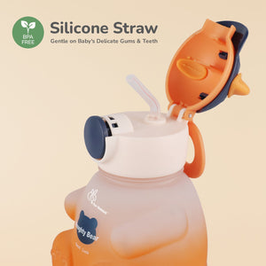 R for Rabbit Tritan Bear Baby Straw Sipper Bottle - WBTBAO04