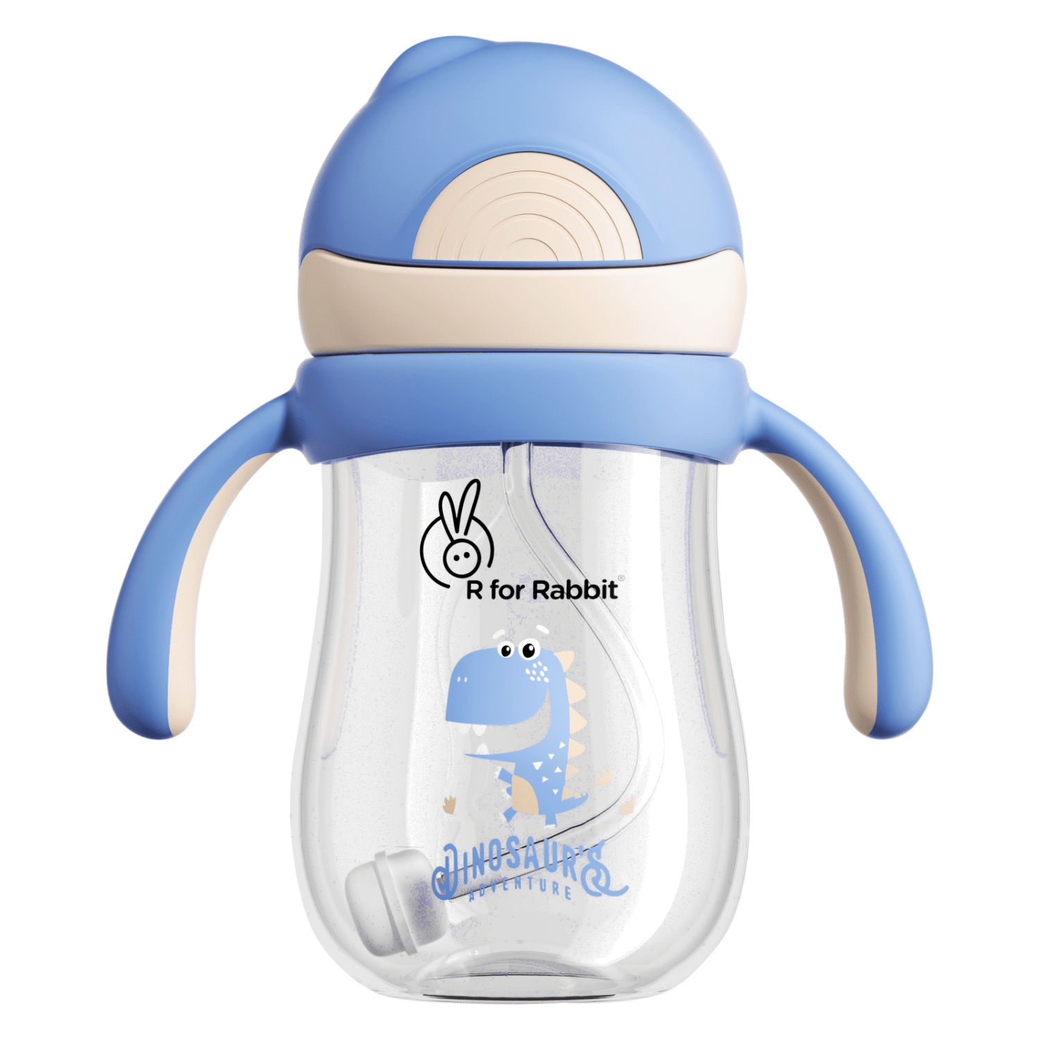 R for Rabbit Tritan Dino straw sipper - SSTDCB01