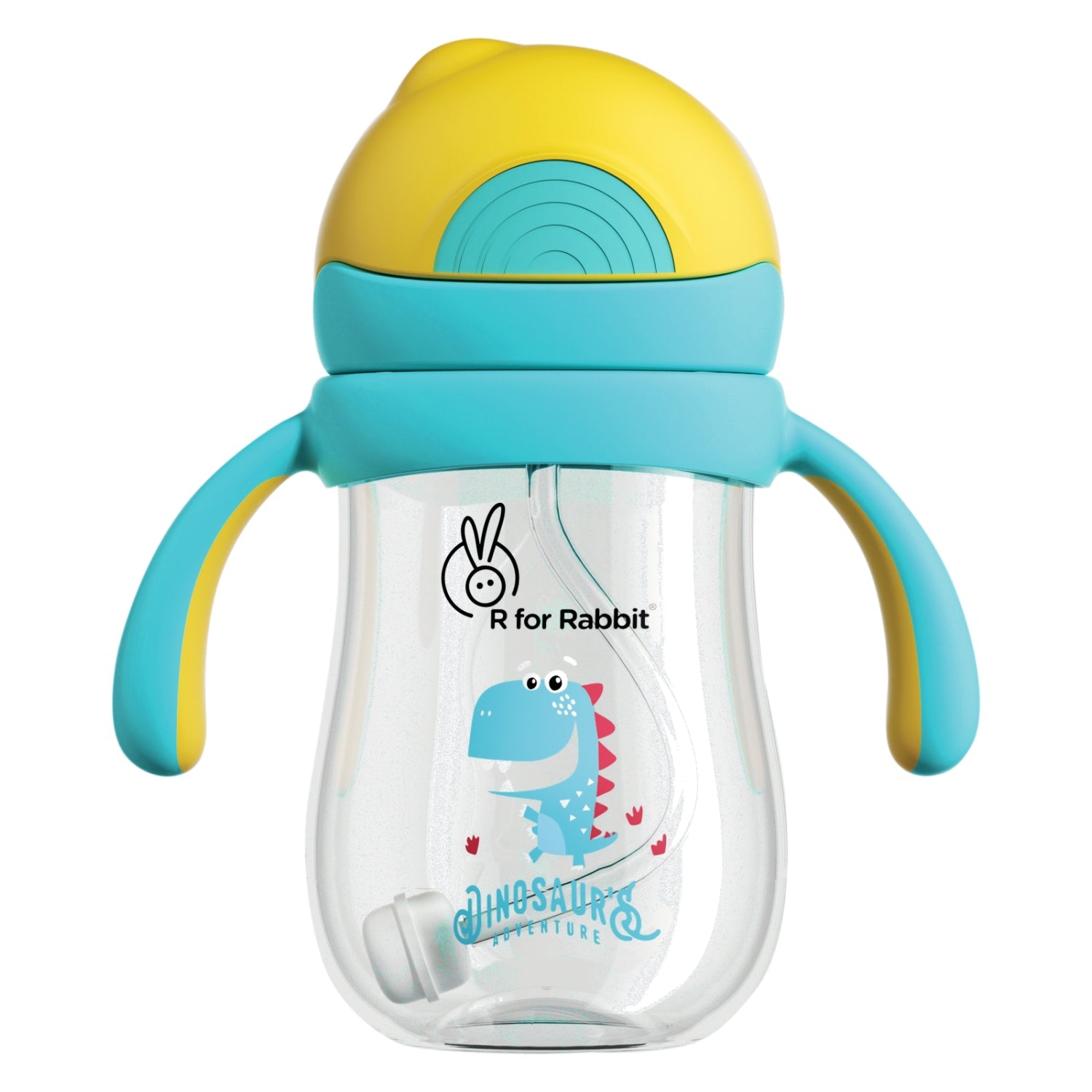 R for Rabbit Tritan Dino straw sipper - SSTDCB01