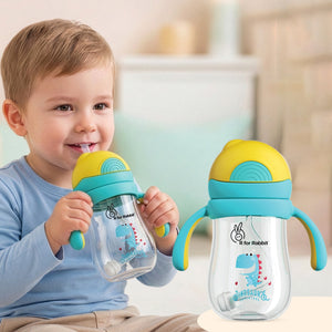 R for Rabbit Tritan Dino Straw Sipper Bottle 320ml - Straw Sipper