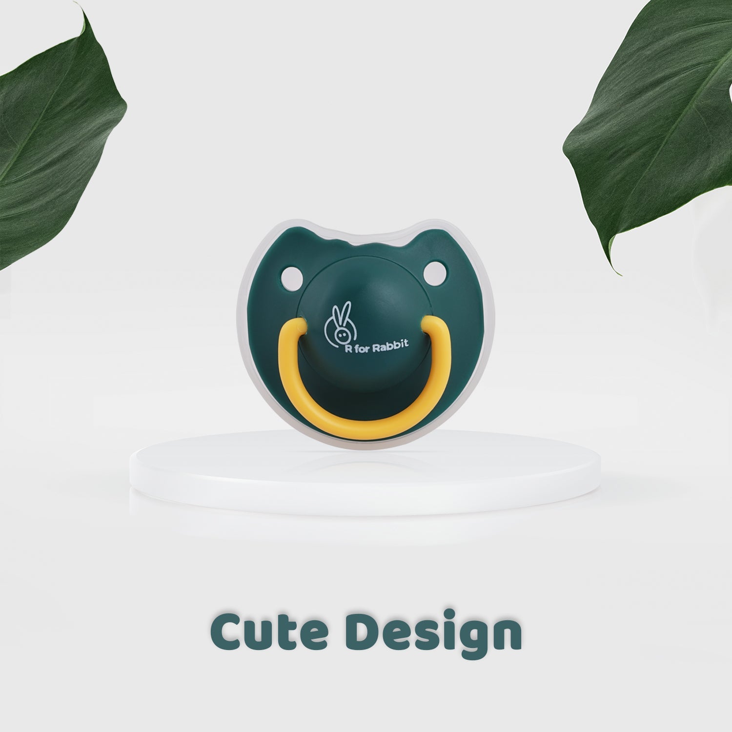 R for Rabbit Tusky Size - L - Green - Pacifiers