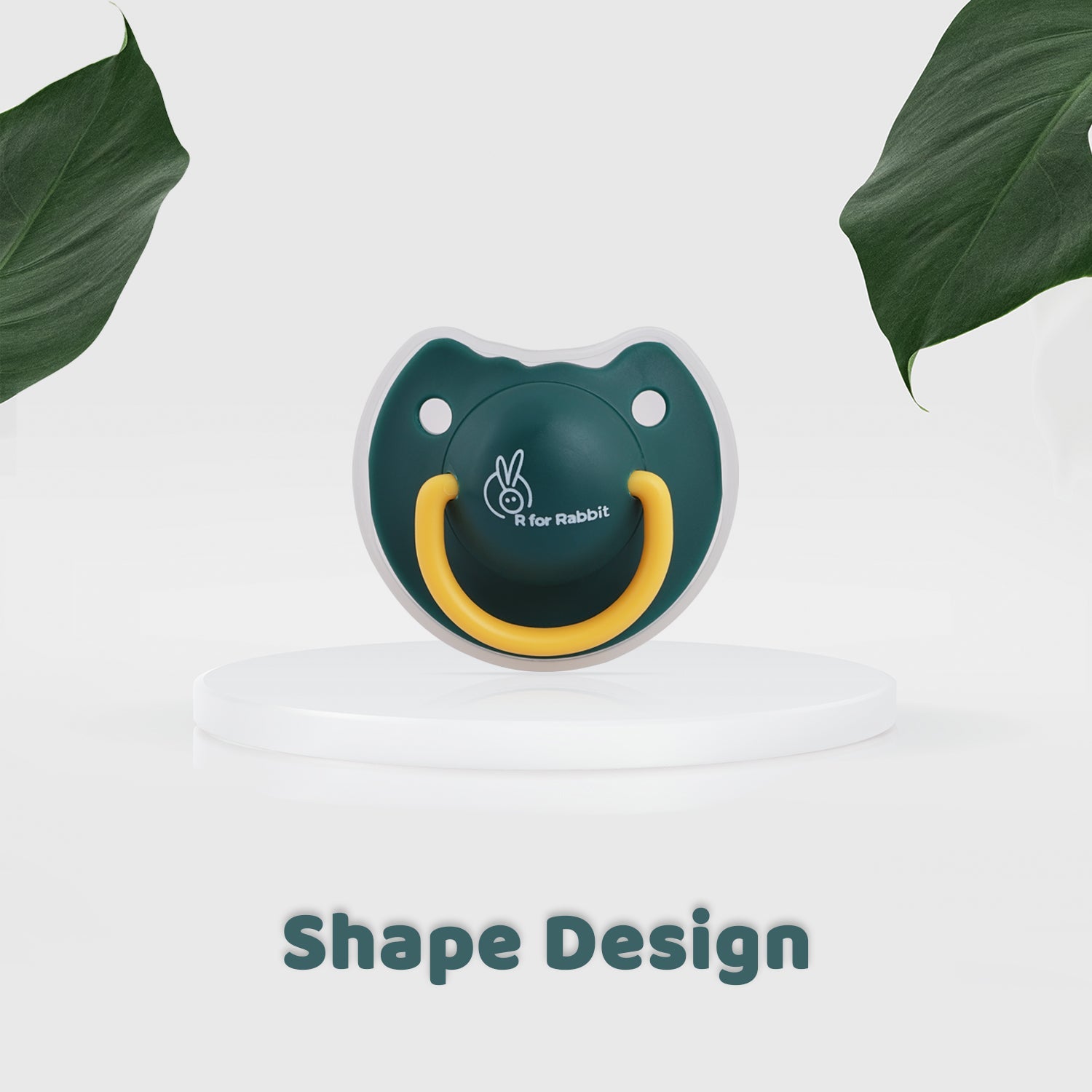 R for Rabbit Tusky Size - M - Green - Pacifiers