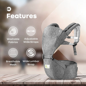 R For Rabbit Upsy Daisy Cool Baby Carriers Grey - BCUDCDG1