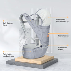 R for Rabbit Upsy Daisy Ergo - 36cm (B) X 48 cm (H) Baby Carrier