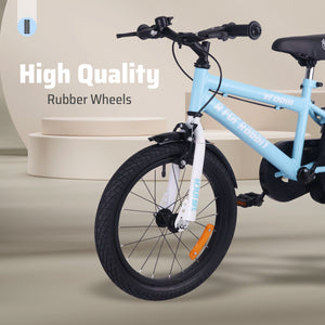 R for Rabbit Vroom Bicycle Lake Blue - 16Inch - BLVRLB16