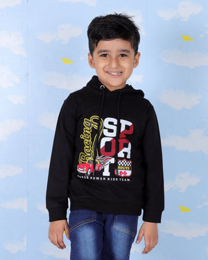Racing Sport Hooded Sweatshirt - KWW-AN-BWZH-0-6