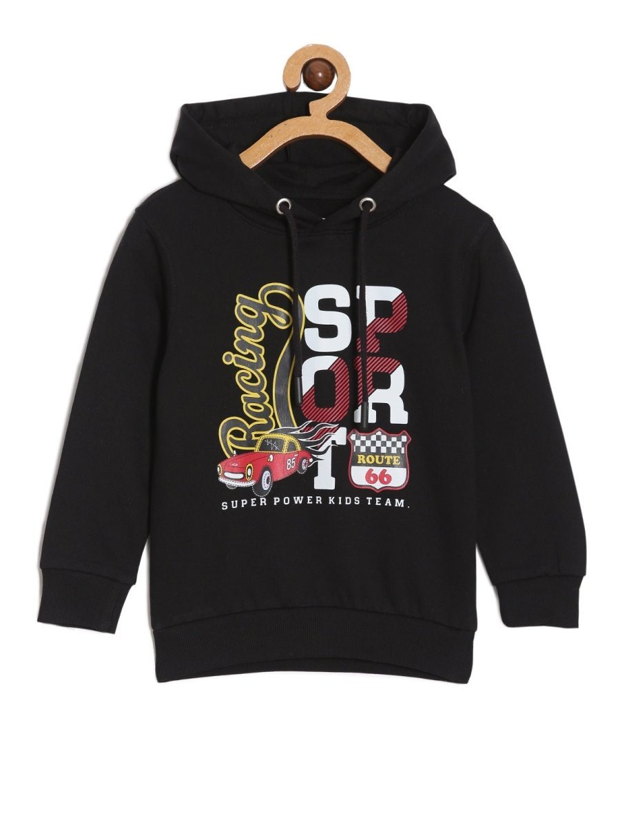 Racing Sport Hooded Sweatshirt - KWW-AN-BWZH-0-6