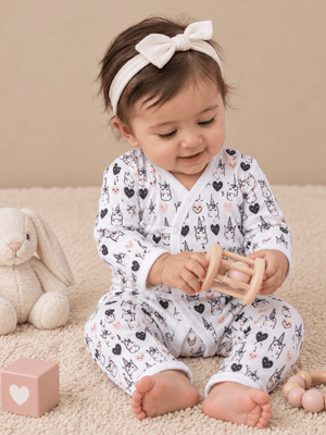 Rainbow Dazzler Infant Romper (Jabla Style) - Preemie Infant Rompers