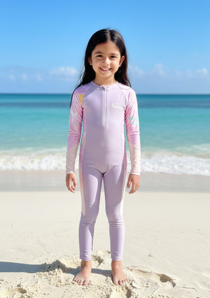 Rainbow Reef Girls Swimsuit - 4 - 5 Years Kids Swimwear