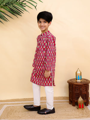 Raj Magan Boys Kurta Pajama Set - KES - SC - RJMGN - 0 - 6