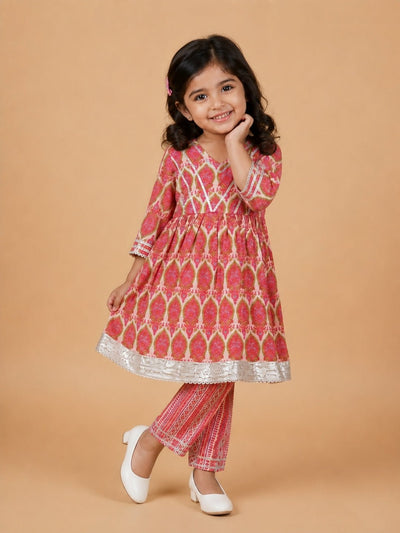 Rang Bagh Girls Anarkali Kurta Set