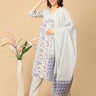 Rang - e - Ret Maternity and Nursing Kurta Set With Dupatta - MEW - SK - RNERT - S