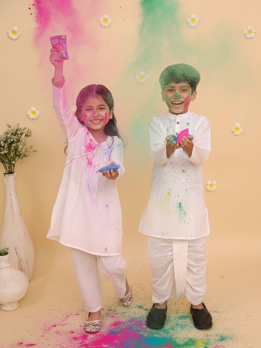 Rangeela Sibling Ethnic Set - Twinning Combo