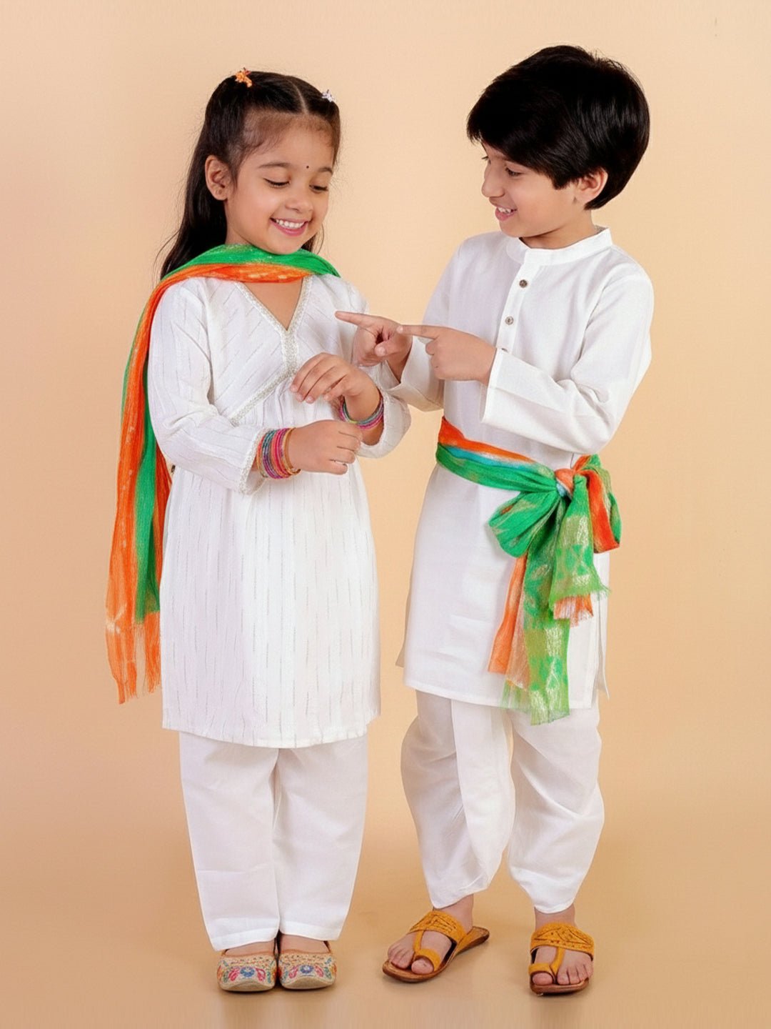 Rangeela Sibling Ethnic Set - Twinning Combo