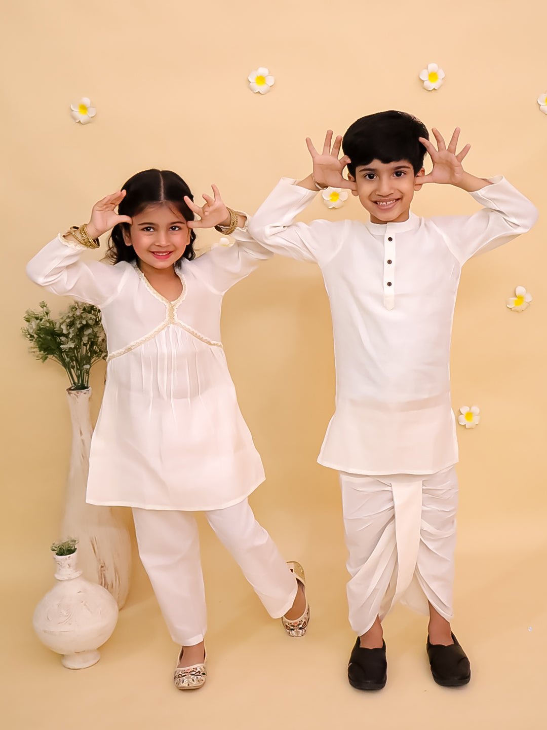 Rangeela Sibling Ethnic Set - Twinning Combo