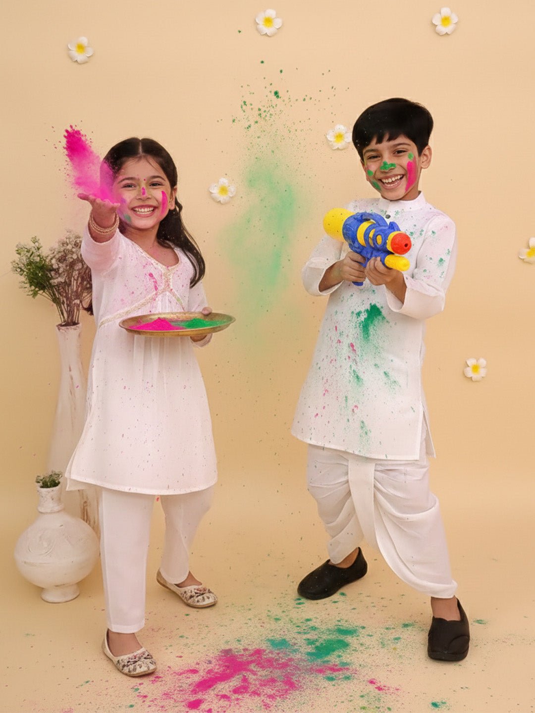 Rangeela Sibling Ethnic Set - Twinning Combo