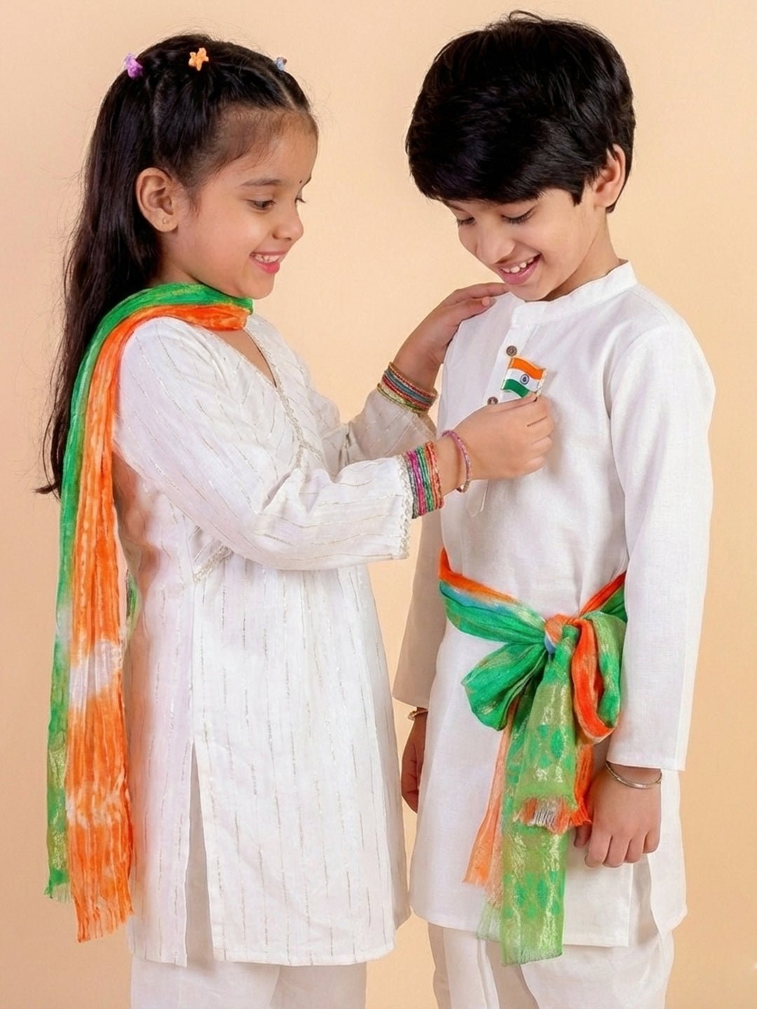 Rangeela Sibling Ethnic Set - Twinning Combo