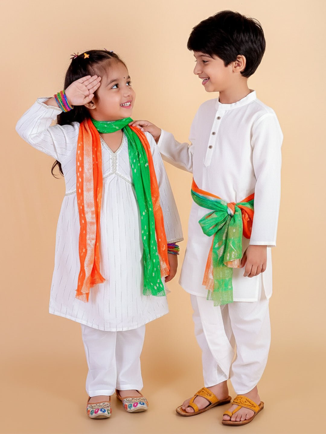 Rangeela Sibling Ethnic Set - Twinning Combo