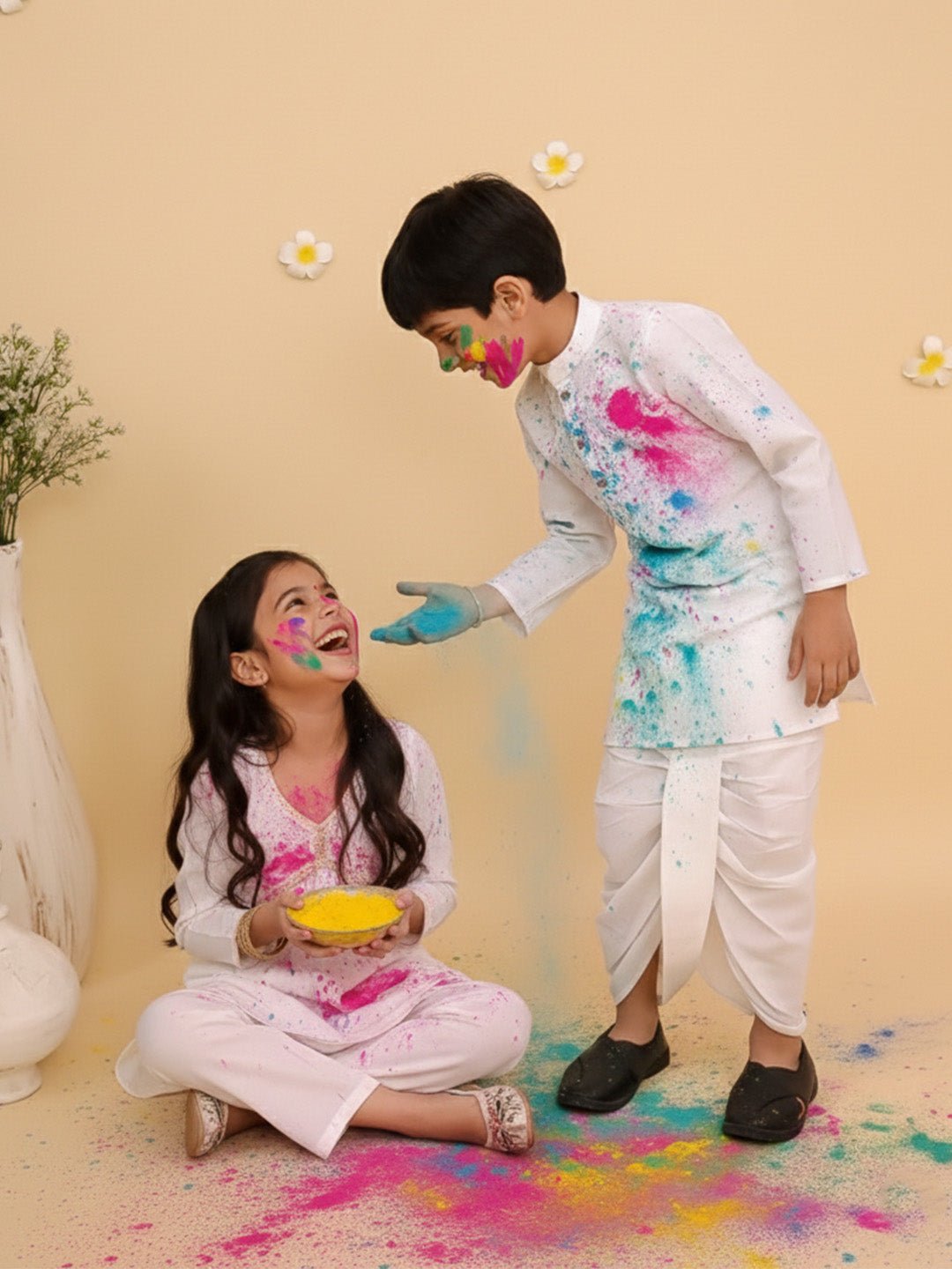 Rangeela Sibling Ethnic Set - Twinning Combo