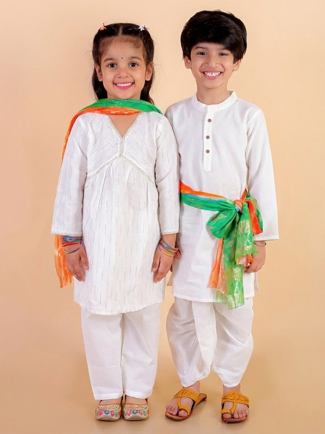 Rangeela Sibling Ethnic Set - Twinning Combo