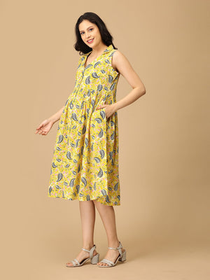 Ray of Style Maternity and Nursing Dress - DRS - SK - RYOST - S