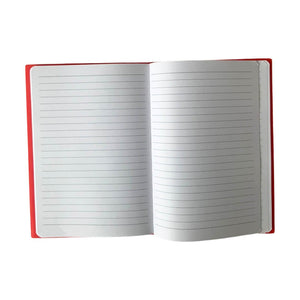 Red A5 page Lego Cover Notebook - Little Surprise BoxRed A5 page Lego Cover Notebook