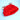 Red Baby Antler Knitted soft Woolen Winter Cap with tie up, 6 - 18 months - 6 - 18 Months Winter Wear