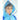 Red Blue elephant theme Long Style Raincoat for Kids - M - 4 - 5 Years Monsoon Wear
