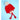 Red Butterfly Knitted soft Woolen Winter Cap with tie up, 6 - 18 months - 6 - 18 Months Winter Wear