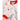 Red Candy Cane and Bear, Full Sleeves Jumpsuit Romper for Tiny Toddlers - 6 - 12 Months Kids Clothing