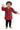 Red Check Flannel Christmas Jacket and Black pants Set - WNCL-JP-RDCK-0-6