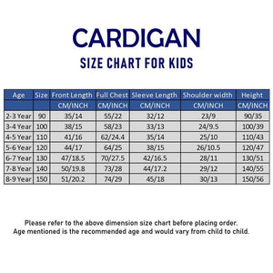 Red checks Heart Cardigan with Muffler, Christmas Winter Sweatshirt for Kids - 4 - 5 Years Winter Wear