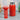 Red Christmas sticker themed Stainless Steel Thermos Bottle with Strainer,400ml - Back To School