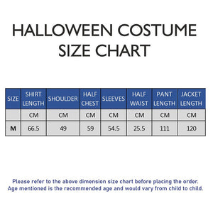 Red Coat Pirate Adult Halloween Costume Fancy Dress Up - M Halloween
