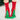 Red & Green Christmas Ankle Length Socks For Kids - Set Of 5 Pcs - 2 - 4 Years Christmas