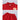 Red Long Legs Teddy 2 Pcs Shorts Set For Toddlers And Kids - 2 - 3 Years Kids Clothing