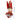 Red Naughty Ball Elf christmas Tree ornament - XMAS TREE ORNAMENTS