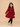 Red Plaid Flannel Girls Winter Dress - 6-12 Months Girls Winter Dresses