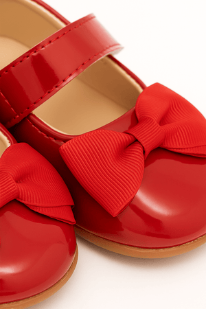 Red Pretty Little Bow Prewalker - BD - GP - MJ - RED - BOW - SN1 - 1