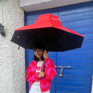 Red Riding Hood theme, Unique Spanish Patio Style Kids Umbrella, 5-12 years,Red - Little Surprise BoxRed Riding Hood theme, Unique Spanish Patio Style Kids Umbrella, 5-12 years,Red