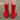 Red Santa & Mittens Christmas Themed Ankle Length Socks For Kids - 2 - 4 Years Christmas